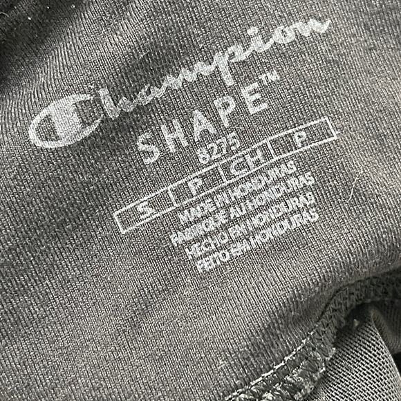 Champion Shape Capri Leggings Women Size Small Black Athleisure Pull On Stretch - Picture 3 of 3